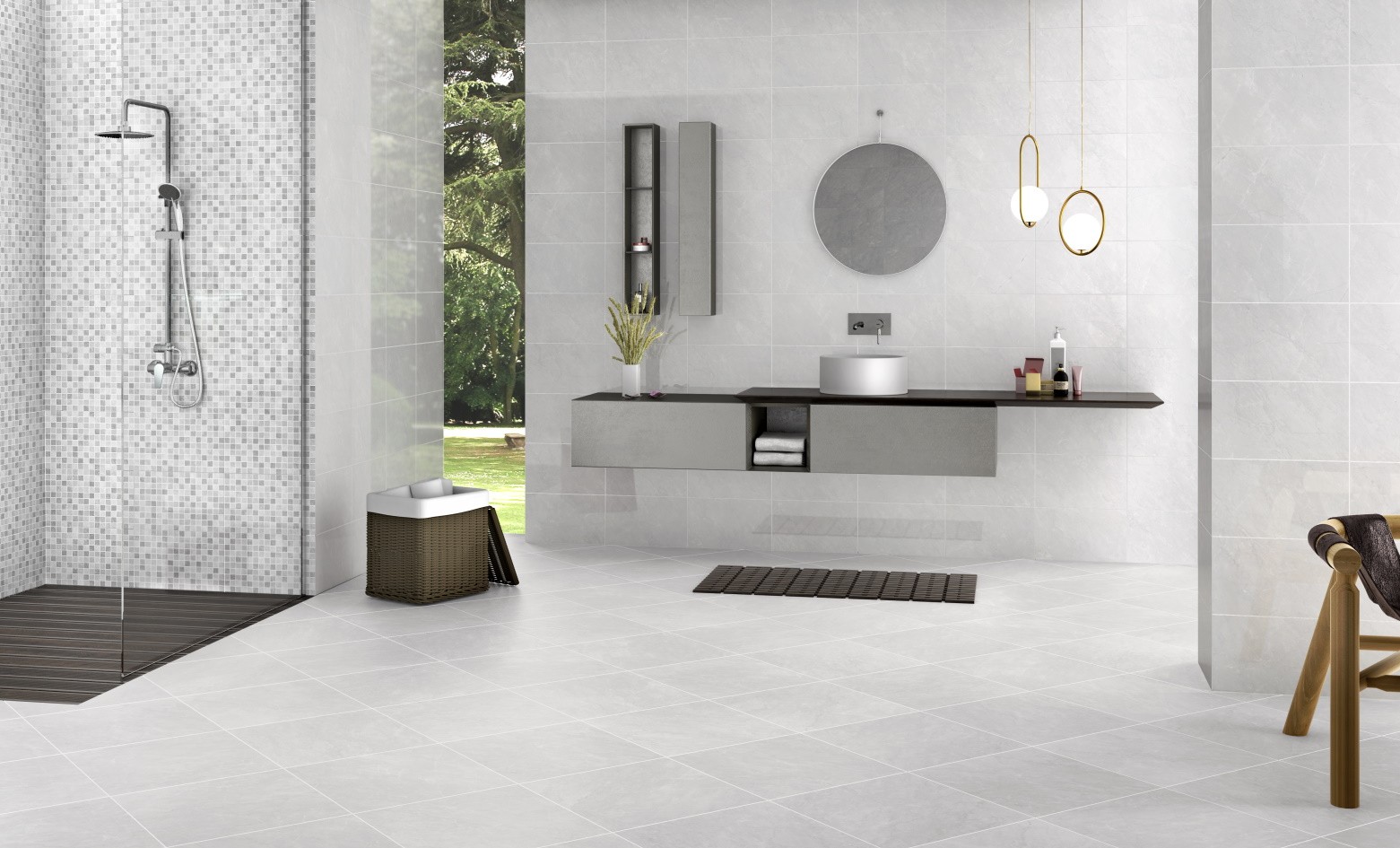 Tresor Grey 25x40 / Tresor Decor Grey 25x40 / Tresor Grey 45x45